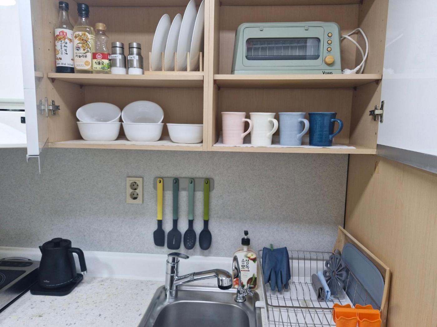 Apartamento Hongdae Residence-4 - 1min From Hongik Univ Station #1 Seul